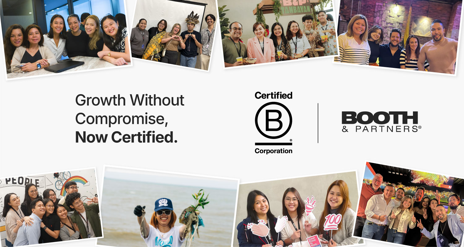 Booth & Partners Achieves B Corp Certification, Cementing Its Commitment to Purpose-Driven Growth